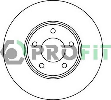 Profit 5010-2007 - Спирачен диск vvparts.bg