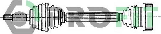 Profit 2730-0173 - Полуоска vvparts.bg