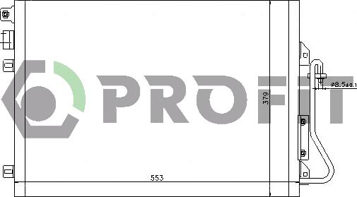 Profit PR 1914C1 - Кондензатор, климатизация vvparts.bg