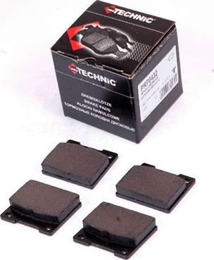 Protechnic PRP0432 - Комплект спирачно феродо, дискови спирачки vvparts.bg