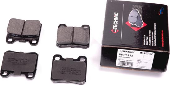 Protechnic PRP0133 - Комплект спирачно феродо, дискови спирачки vvparts.bg