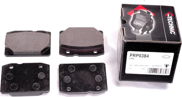 Protechnic PRP0384 - Комплект спирачно феродо, дискови спирачки vvparts.bg