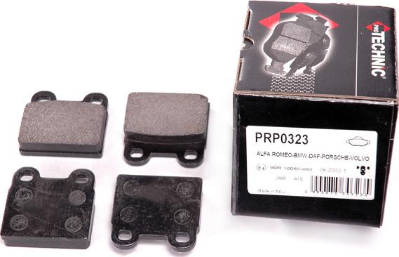 Protechnic PRP0323 - Комплект спирачно феродо, дискови спирачки vvparts.bg