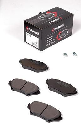 Protechnic PRP1522 - Комплект спирачно феродо, дискови спирачки vvparts.bg