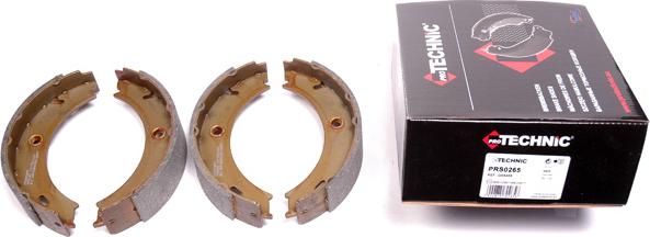 Protechnic PRS0265 - Комплект спирачна челюст, ръчна спирачка vvparts.bg