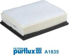 Purflux A1835 - Въздушен филтър vvparts.bg