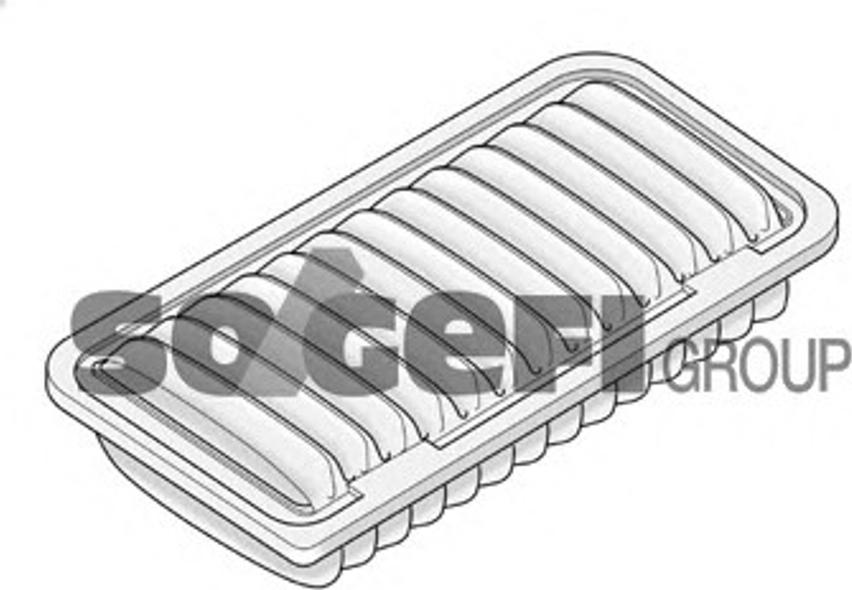 Purflux A1236 - Въздушен филтър vvparts.bg