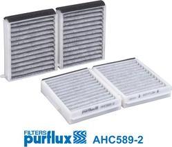 Purflux AHC589-2 - Филтър купе (поленов филтър) vvparts.bg