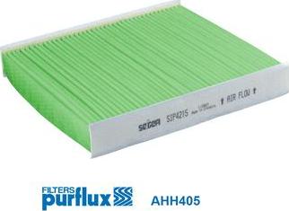 Purflux AHH405 - Филтър купе (поленов филтър) vvparts.bg