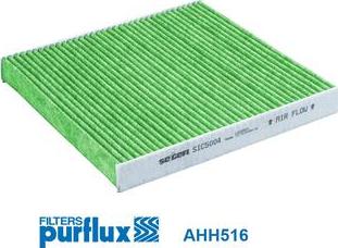 Purflux AHH516 - Филтър купе (поленов филтър) vvparts.bg