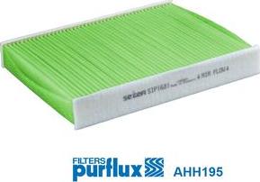 Purflux AHH195 - Филтър купе (поленов филтър) vvparts.bg