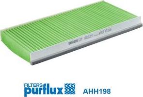 Purflux AHH198 - Филтър купе (поленов филтър) vvparts.bg