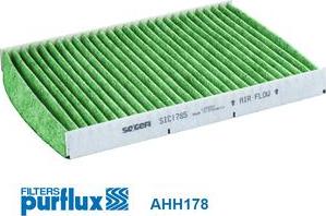 Purflux AHH178 - Филтър купе (поленов филтър) vvparts.bg