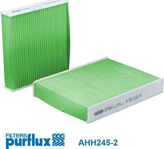 Purflux AHH245-2 - Филтър купе (поленов филтър) vvparts.bg