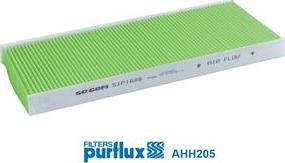 Purflux AHH205 - Филтър купе (поленов филтър) vvparts.bg