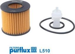 Purflux L510 - Маслен филтър vvparts.bg