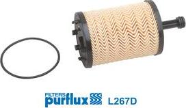 Purflux L267D - Маслен филтър vvparts.bg