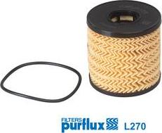 Purflux L270 - Маслен филтър vvparts.bg