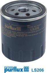 Purflux LS206 - Маслен филтър vvparts.bg