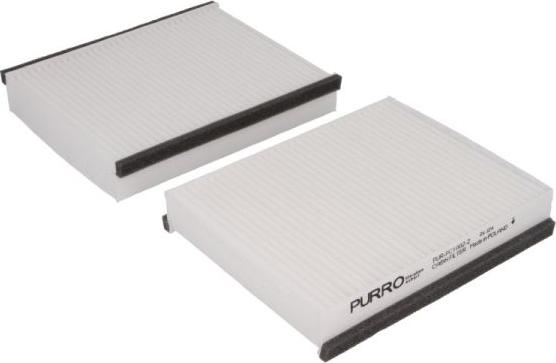 PURRO PUR-PC1002-2 - Филтър купе (поленов филтър) vvparts.bg