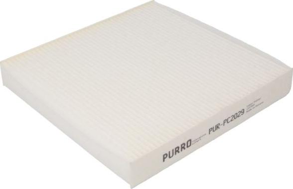 PURRO PUR-PC2029 - Филтър купе (поленов филтър) vvparts.bg