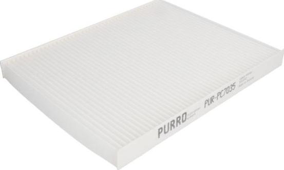 PURRO PUR-PC7035 - Филтър купе (поленов филтър) vvparts.bg