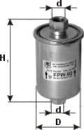 PZL Filters FPW02 - Горивен филтър vvparts.bg