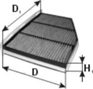 PZL Filters WA61271 - Филтър купе (поленов филтър) vvparts.bg