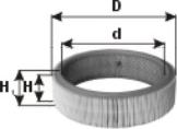 PZL Filters WA20350 - Въздушен филтър vvparts.bg