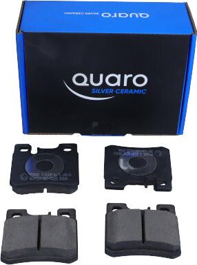 QUARO QP9435C - Комплект спирачно феродо, дискови спирачки vvparts.bg