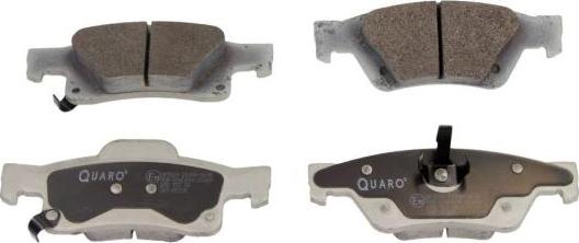 QUARO QP9039 - Комплект спирачно феродо, дискови спирачки vvparts.bg