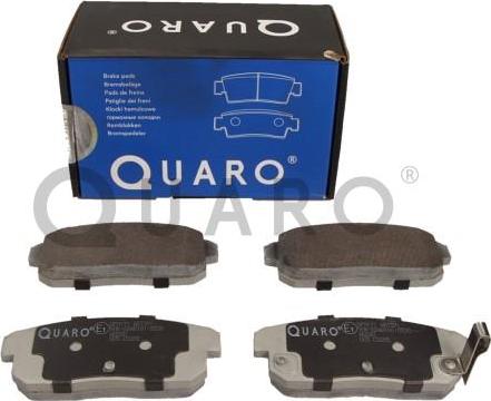 QUARO QP9171 - Комплект спирачно феродо, дискови спирачки vvparts.bg