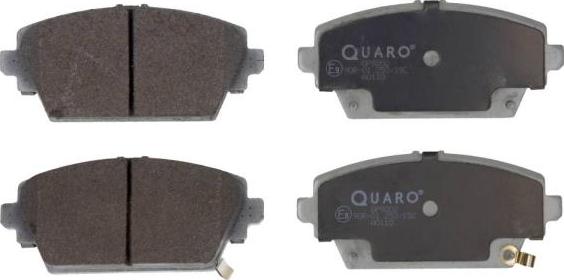 QUARO QP9202 - Комплект спирачно феродо, дискови спирачки vvparts.bg