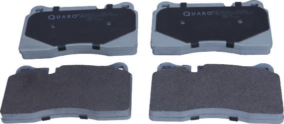 QUARO QP4011 - Комплект спирачно феродо, дискови спирачки vvparts.bg