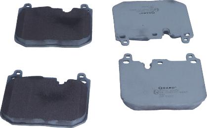 QUARO QP5152 - Комплект спирачно феродо, дискови спирачки vvparts.bg