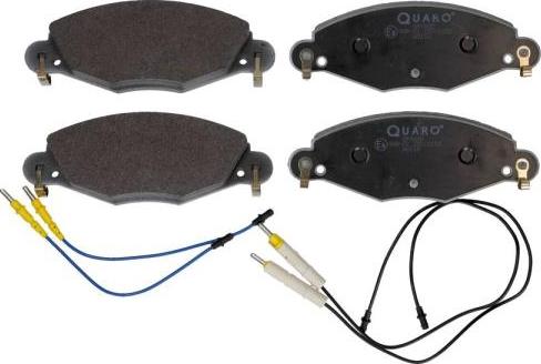 QUARO QP5885 - Комплект спирачно феродо, дискови спирачки vvparts.bg