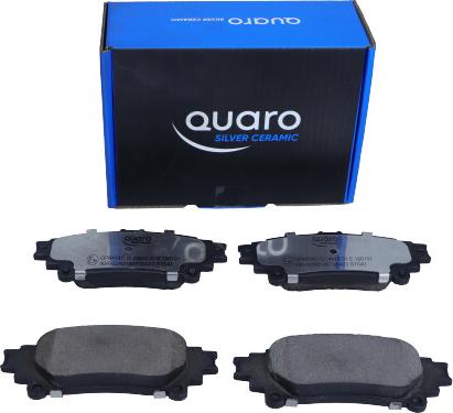 QUARO QP6454C - Комплект спирачно феродо, дискови спирачки vvparts.bg