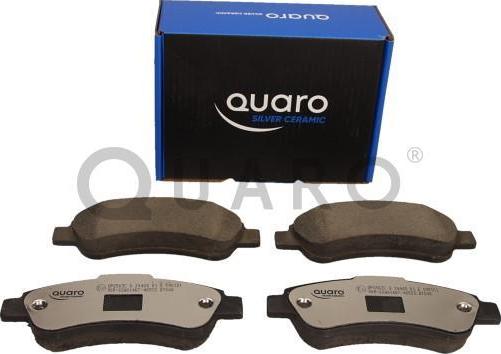 QUARO QP6563C - Комплект спирачно феродо, дискови спирачки vvparts.bg