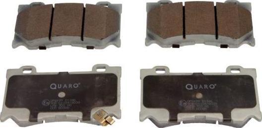 QUARO QP6699 - Комплект спирачно феродо, дискови спирачки vvparts.bg