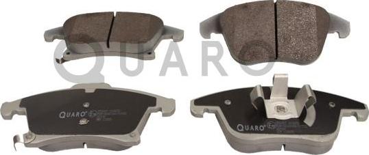 QUARO QP6007 - Комплект спирачно феродо, дискови спирачки vvparts.bg