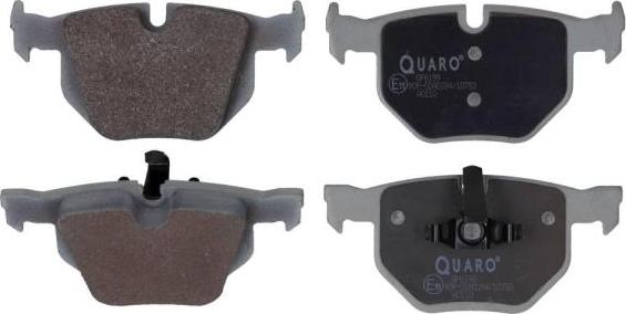 QUARO QP6199 - Комплект спирачно феродо, дискови спирачки vvparts.bg