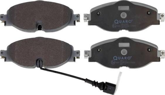 QUARO QP6148 - Комплект спирачно феродо, дискови спирачки vvparts.bg