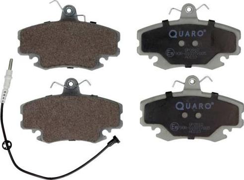 QUARO QP0910 - Комплект спирачно феродо, дискови спирачки vvparts.bg