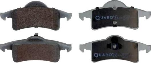 QUARO QP0404 - Комплект спирачно феродо, дискови спирачки vvparts.bg