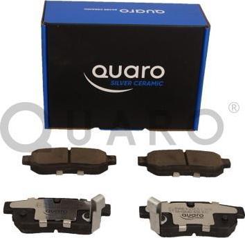 QUARO QP0406C - Комплект спирачно феродо, дискови спирачки vvparts.bg