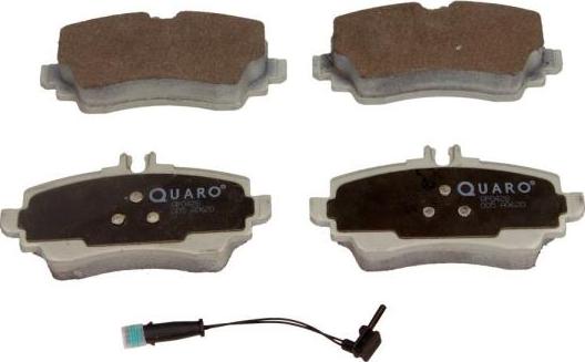 QUARO QP0428 - Комплект спирачно феродо, дискови спирачки vvparts.bg