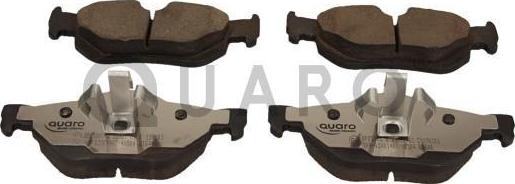 QUARO QP0520C - Комплект спирачно феродо, дискови спирачки vvparts.bg