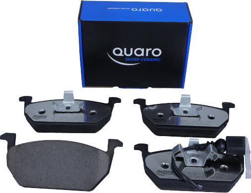 QUARO QP0086C - Комплект спирачно феродо, дискови спирачки vvparts.bg