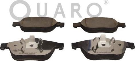 QUARO QP0383C - Комплект спирачно феродо, дискови спирачки vvparts.bg