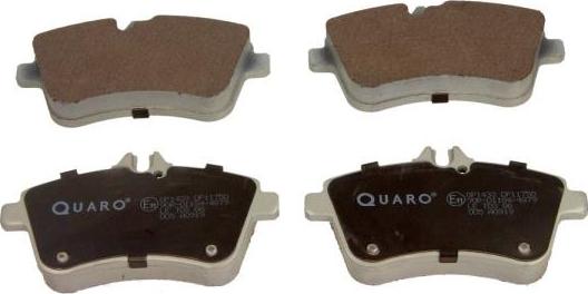 QUARO QP1433 - Комплект спирачно феродо, дискови спирачки vvparts.bg